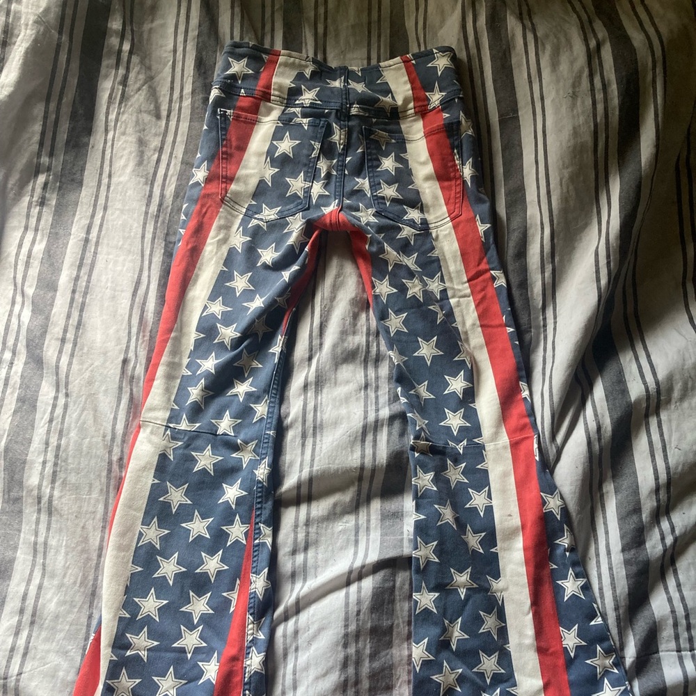 Free People Stars and Stripes Jeans